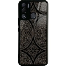 Spoyi Tecno Pova Neo Osmanlı Motif Tasarımlı Glossy Telefon Kılıfı