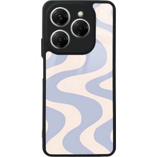 Spoyi Tecno Spark 20 Pro Wave Efect Tasarımlı Glossy Telefon Kılıfı