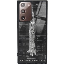 Spoyi Samsung Note 20 Ultra Apollo Plan Tasarımlı Glossy Telefon Kılıfı
