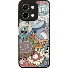 Spoyi Vivo Y28 Crown Cap Tasarımlı Glossy Telefon Kılıfı