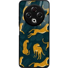Spoyi Tecno Spark 30LEAF Leopar Tasarımlı Glossy Telefon Kılıfı