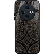 Spoyi Tecno Spark 30C Osmanlı Motif Tasarımlı Glossy Telefon Kılıfı