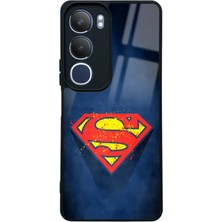 Spoyi Vivo Y19S Superman Tasarımlı Glossy Telefon Kılıfı