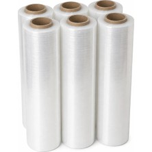 Kayatek 17 Micron 50 Cm-2.7 KG-350 Metre Palet Streç Film (6 Adet)- 1Koli Kesiksiz Sarım Net Ölçü Astel Bant Hediyeli
