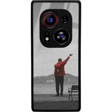 Spoyi Tecno Phantom X2 Pro Ismail Abi Tasarımlı Glossy Telefon Kılıfı