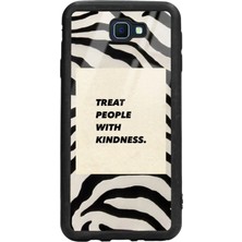 Spoyi Samsung J7 Prime Zebra Motto Tasarımlı Glossy Telefon Kılıfı