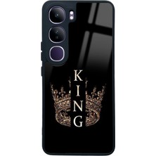 Spoyi Vivo V40 Lite King Tasarımlı Glossy Telefon Kılıfı