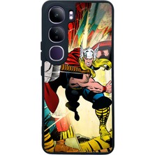 Spoyi Vivo V40 Lite Thor Tasarımlı Glossy Telefon Kılıfı