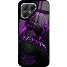 Spoyi Tecno Pova 7 Pro Black Panter Tasarımlı Glossy Telefon Kılıfı