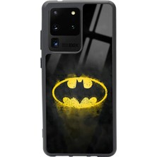 Spoyi Samsung S20 Ultra Yellow Batman Tasarımlı Glossy Telefon Kılıfı