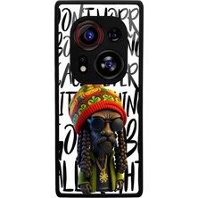 Spoyi Tecno Phantom X2 Pro Bob Marley Tasarımlı Glossy Telefon Kılıfı