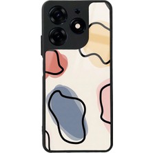 Spoyi Tecno Spark 10 Pro Nude Milky Tasarımlı Glossy Telefon Kılıfı