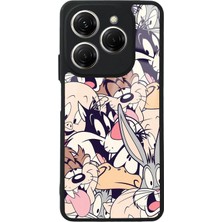 Spoyi Tecno Spark 20 Pro Disney Character Tasarımlı Glossy Telefon Kılıfı