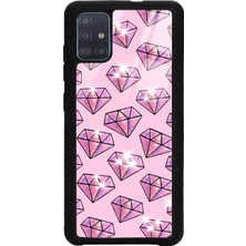 Spoyi Samsung A51 Diamond Tasarımlı Glossy Telefon Kılıfı