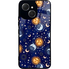 Spoyi Tecno Spark 40C Ay Güneş Pijama Tasarımlı Glossy Telefon Kılıfı