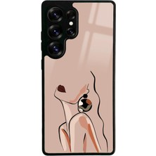 Spoyi Samsung S25 Ultra Silüet Tasarımlı Glossy Telefon Kılıfı