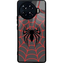Spoyi Tecno Spark 20 Pro Plus Spider Tasarımlı Glossy Telefon Kılıfı