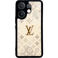 Spoyi Vivo V60 Krem Lv Tasarımlı Glossy Telefon Kılıfı