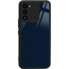 Spoyi Tecno Spark 8c Laci Motif Tasarımlı Glossy Telefon Kılıfı