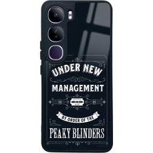 Spoyi Vivo V40 Lite Peaky Blinders Management Tasarımlı Glossy Telefon Kılıfı