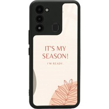 Spoyi Tecno Spark 8c My Season Tasarımlı Glossy Telefon Kılıfı
