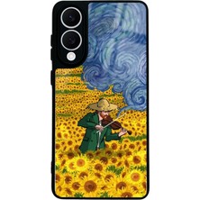 Spoyi Samsung S25 Edge Kemancı Tasarımlı Glossy Telefon Kılıfı