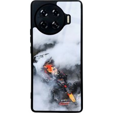 Spoyi Tecno Spark 20 Pro Plus Formula 1 Tasarımlı Glossy Telefon Kılıfı
