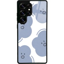 Spoyi Samsung S25 Ultra Cloud Face Tasarımlı Glossy Telefon Kılıfı
