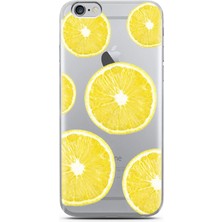 Spoyi Iphone 6/6s Lemons Tasarımlı Süper Şeffaf Telefon Kılıfı