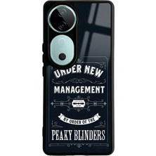 Spoyi Vivo V40 Peaky Blinders Management Tasarımlı Glossy Telefon Kılıfı