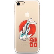 Spoyi Iphone 7 Wild Fish Tasarımlı Süper Şeffaf Telefon Kılıfı