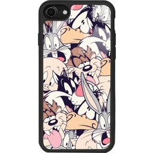 Spoyi Iphone 7 - 8 - Se Disney Character Tasarımlı Glossy Telefon Kılıfı