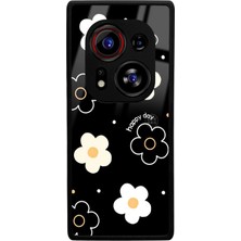 Spoyi Tecno Phantom X2 Pro Lucky Happy Day Tasarımlı Glossy Telefon Kılıfı