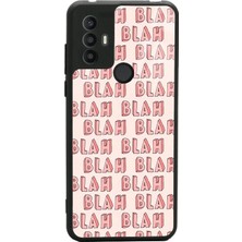 Spoyi Tcl 30 Se Blah Blah Tasarımlı Glossy Telefon Kılıfı