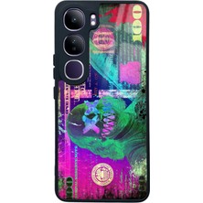 Spoyi Vivo V40 Lite Joker Dolars Tasarımlı Glossy Telefon Kılıfı