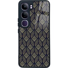 Spoyi Vivo V40 Lite Yaprak Motif Tasarımlı Glossy Telefon Kılıfı