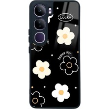 Spoyi Vivo V40 Lite Lucky Happy Day Tasarımlı Glossy Telefon Kılıfı