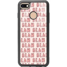 Spoyi General Mobile Gm 8 Go Blah Blah Tasarımlı Glossy Telefon Kılıfı