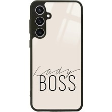 Spoyi Samsung S23 Fe  Lady Boss Tasarımlı Glossy Telefon Kılıfı