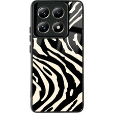 Spoyi Xiaomi Mi 14 T Pro Zebra Tasarımlı Glossy Telefon Kılıfı