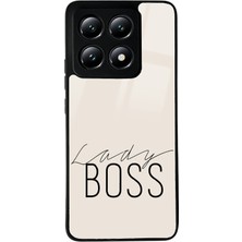 Spoyi Xiaomi Mi 14T Lady Boss Tasarımlı Glossy Telefon Kılıfı