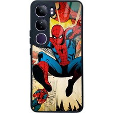 Spoyi Vivo V40 Lite Spider-Man Örümcek Adam Tasarımlı Glossy Telefon Kılıfı