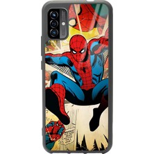 Spoyi P13 Blue Max Pro Lite 2022 Spider-Man Örümcek Adam Tasarımlı Glossy Telefon Kılıfı