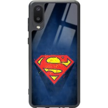 Spoyi Samsung A-02 Superman Tasarımlı Glossy Telefon Kılıfı