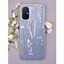 Spoyi Xiaomi Redmi 12C Pole Tasarımlı Şeffaf Telefon Kılıfı
