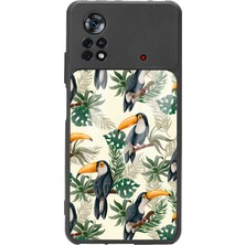 Spoyi Poco X4 Pro Tukan Kuşu Tasarımlı Glossy Telefon Kılıfı