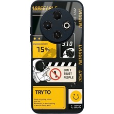Spoyi Tecno Spark 30C Try To Tasarımlı Glossy Telefon Kılıfı