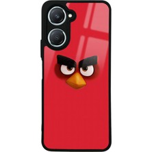 Spoyi Vivo Y18 Red Tasarımlı Glossy Telefon Kılıfı