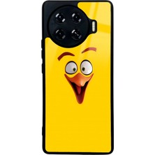 Spoyi Tecno Spark 20 Pro Plus Yellow   Tasarımlı Glossy Telefon Kılıfı