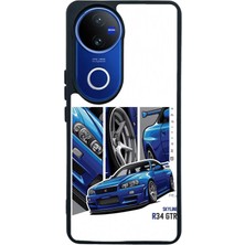 Spoyi Vivo V50 Gtr Tasarımlı Glossy Telefon Kılıfı
